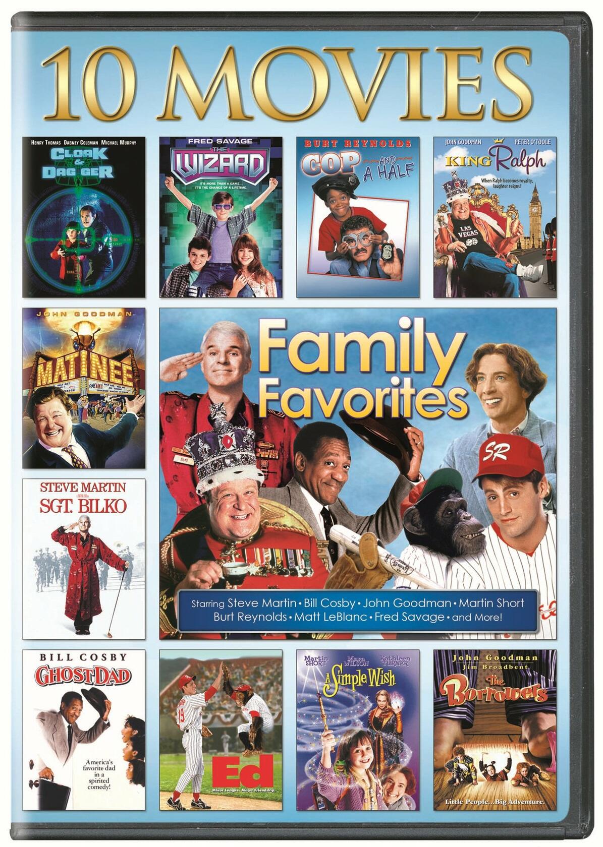 Family Favourites: 10 Movie Collection [DVD]