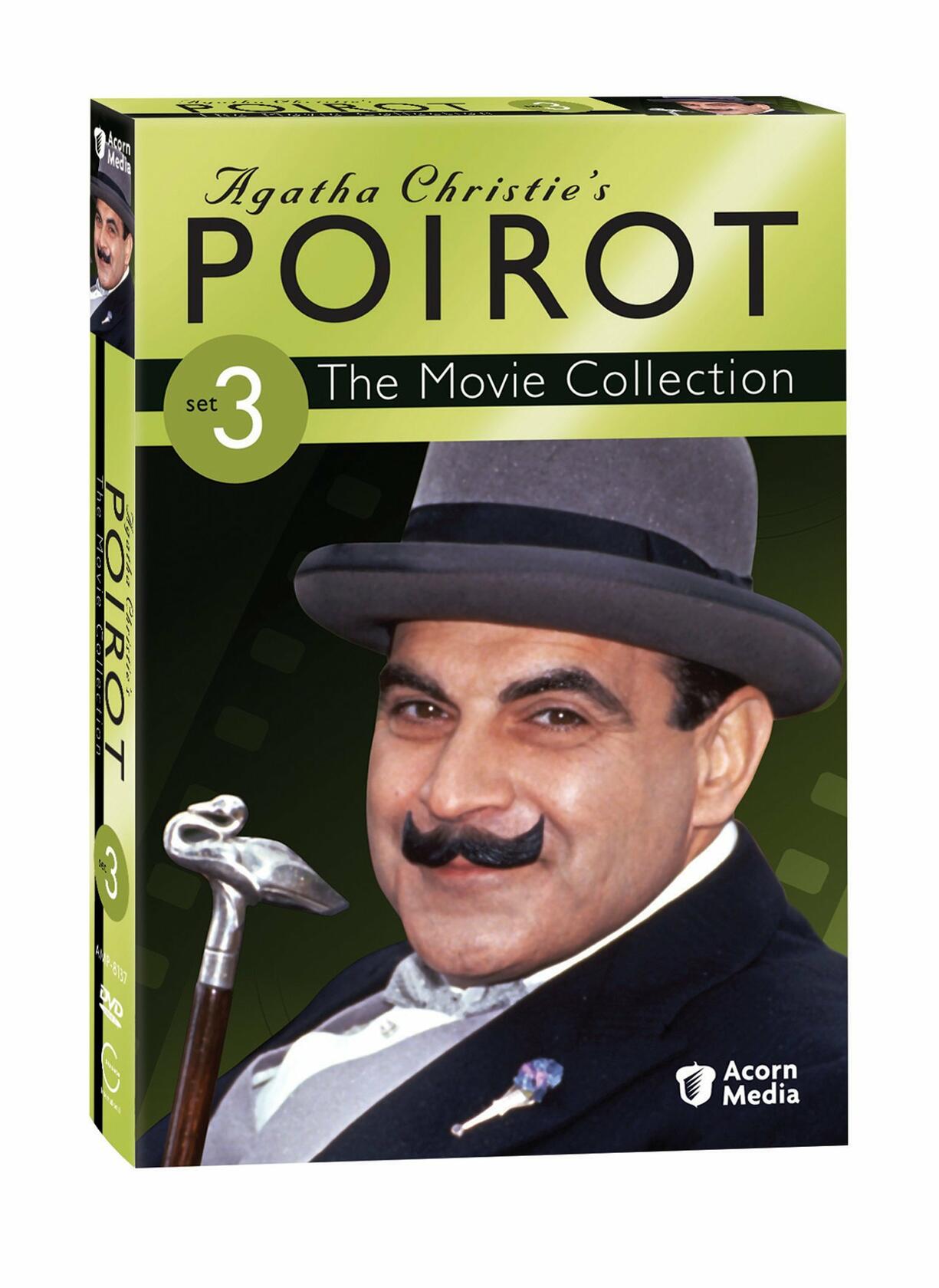 Poirot Set 3: Movie Collection [DVD] - Very Good