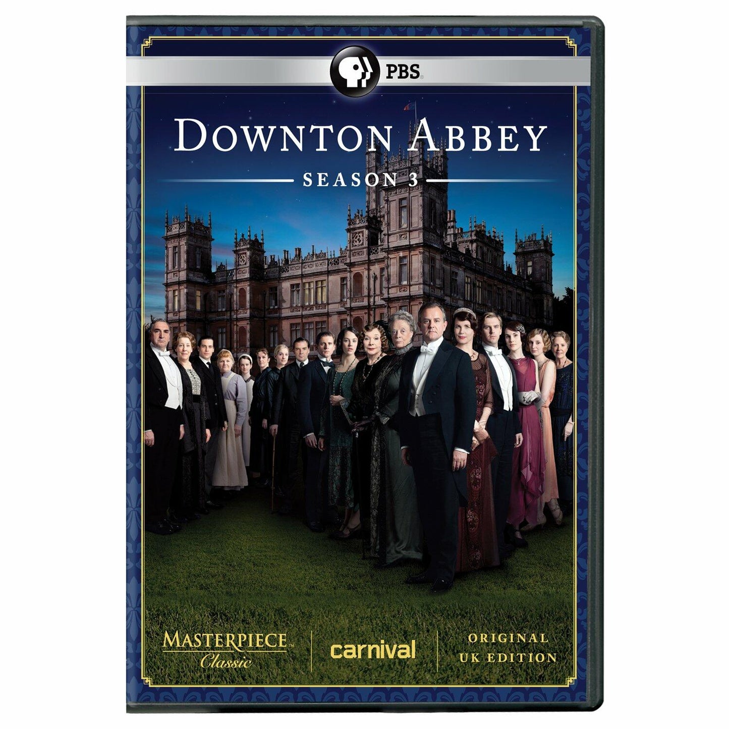Masterpiece: Downton Abbey Season 3 (U.K. Edition) [DVD]