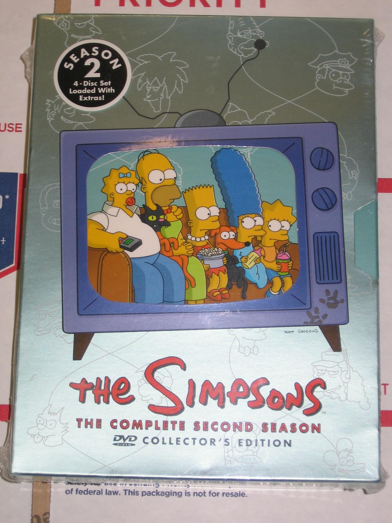 The Simpsons: Season 2 (Bilingual) [DVD] - Like New