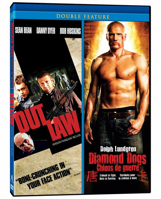 Outlaw (Outlaw - French) / Diamond Dogs (Le Guerre de chien) - Double Feature [DVD]