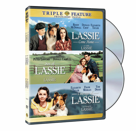 Lassie Come Home / Son of Lassie / Courage of Lassie (Triple Feature) // La fidèle Lassie / Le fils de Lassie / Le courage de Lassie (Programme Triple) (Bilingual)