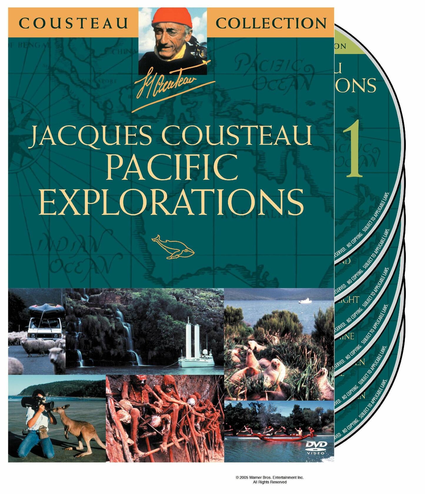 Jacques Cousteau: Pacific Explorations Collection (FF) (Sous-titres franais) (Sous-titres français) - Very Good