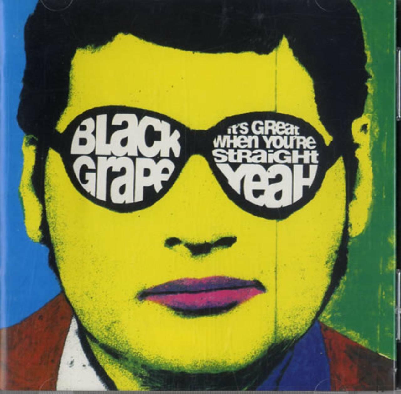It's Great When You're Straight...Yeah [Audio CD] Black Grape; Anthony Guarderas; Ged Lynch; Shaun Ryder; Psycho; Martin Slattery; Stephen Lironi; Danny Saber; Paul "Wags" Wagstaff and Paul "Kermit" Leverage - Very Good