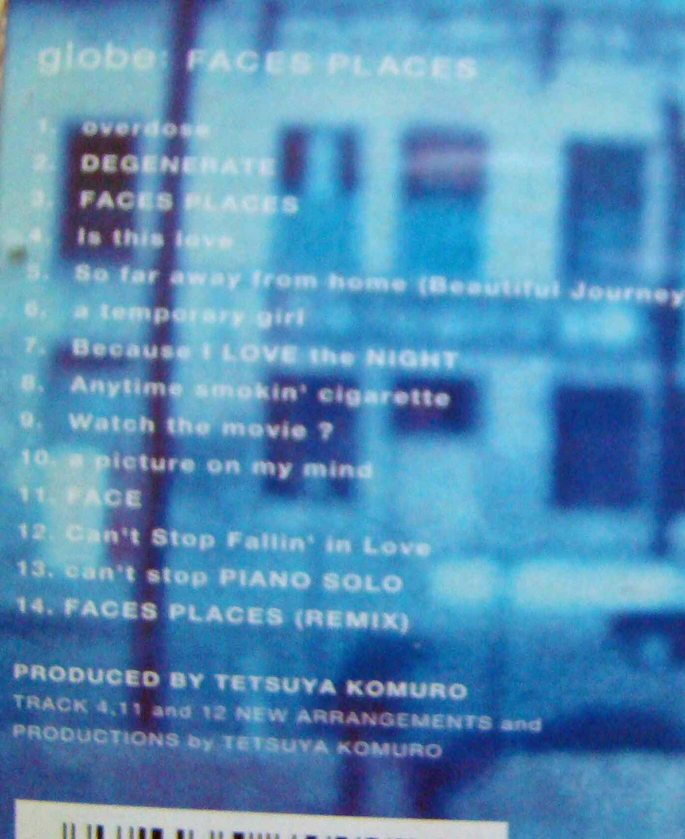Faces Places [Audio CD] GLOBE - Very Good