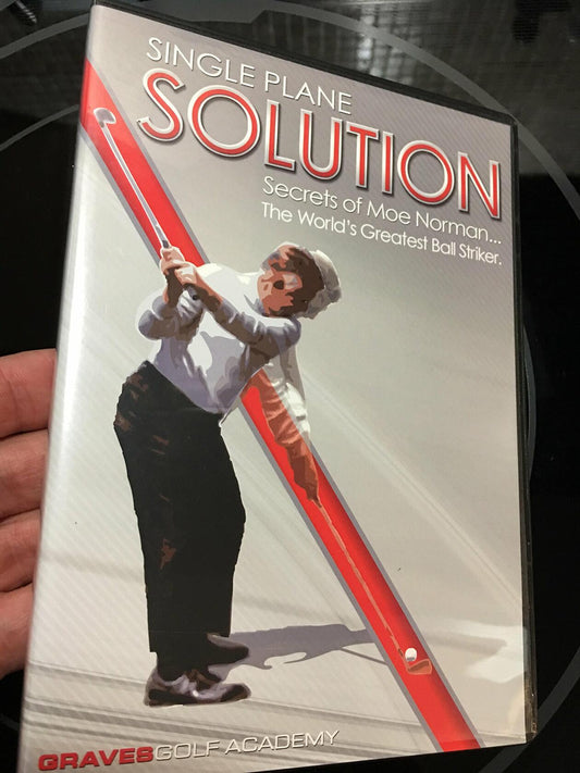 Single Plane SOLUTION - Secrets of Moe Norman - The world's Greatest Ball Striker [DVD]