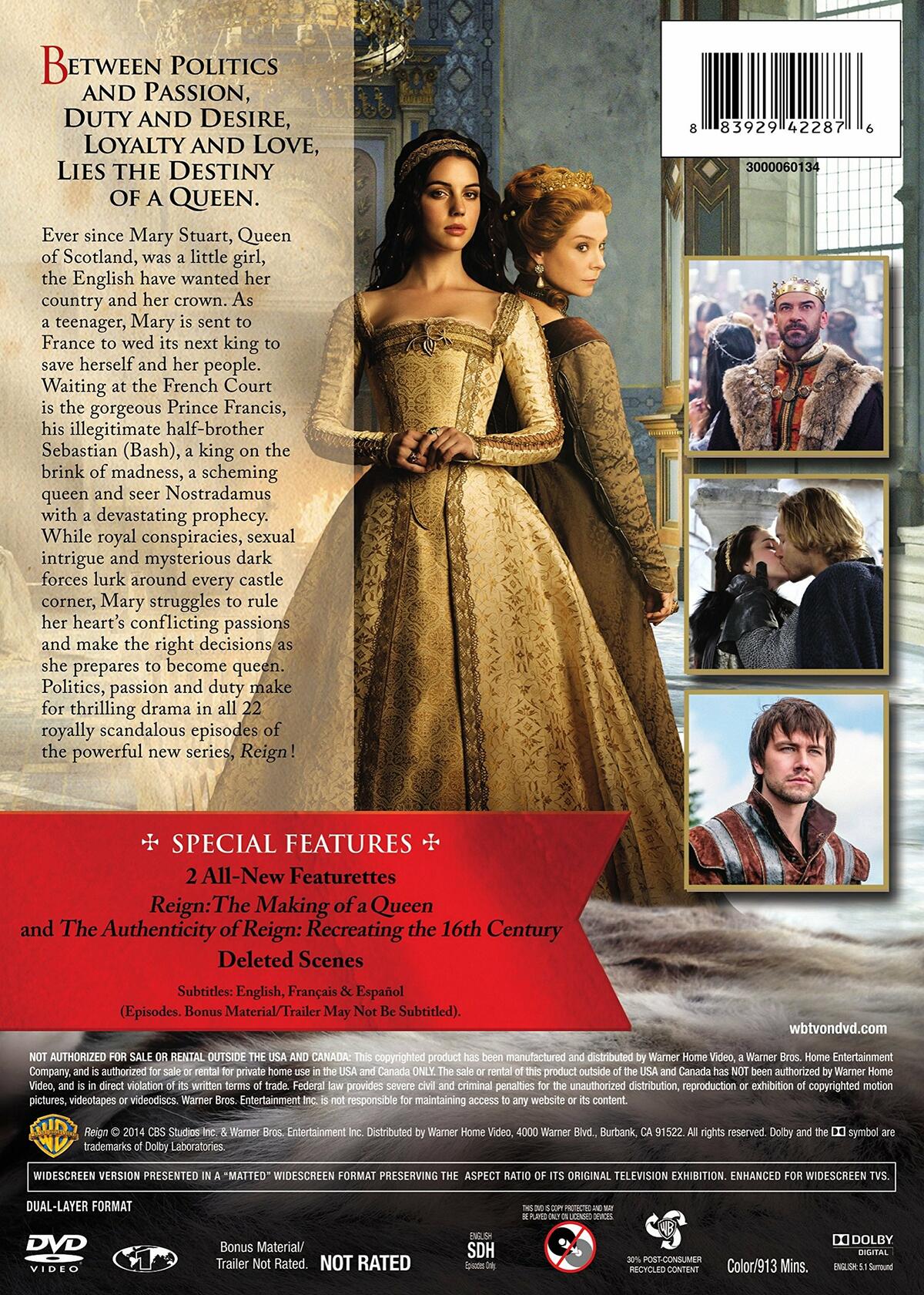 Reign: The Complete First Season [DVD] - Very Good
