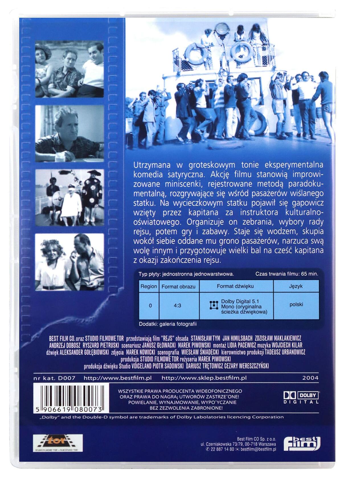 Rejs (DVD) [DVD] - Very Good