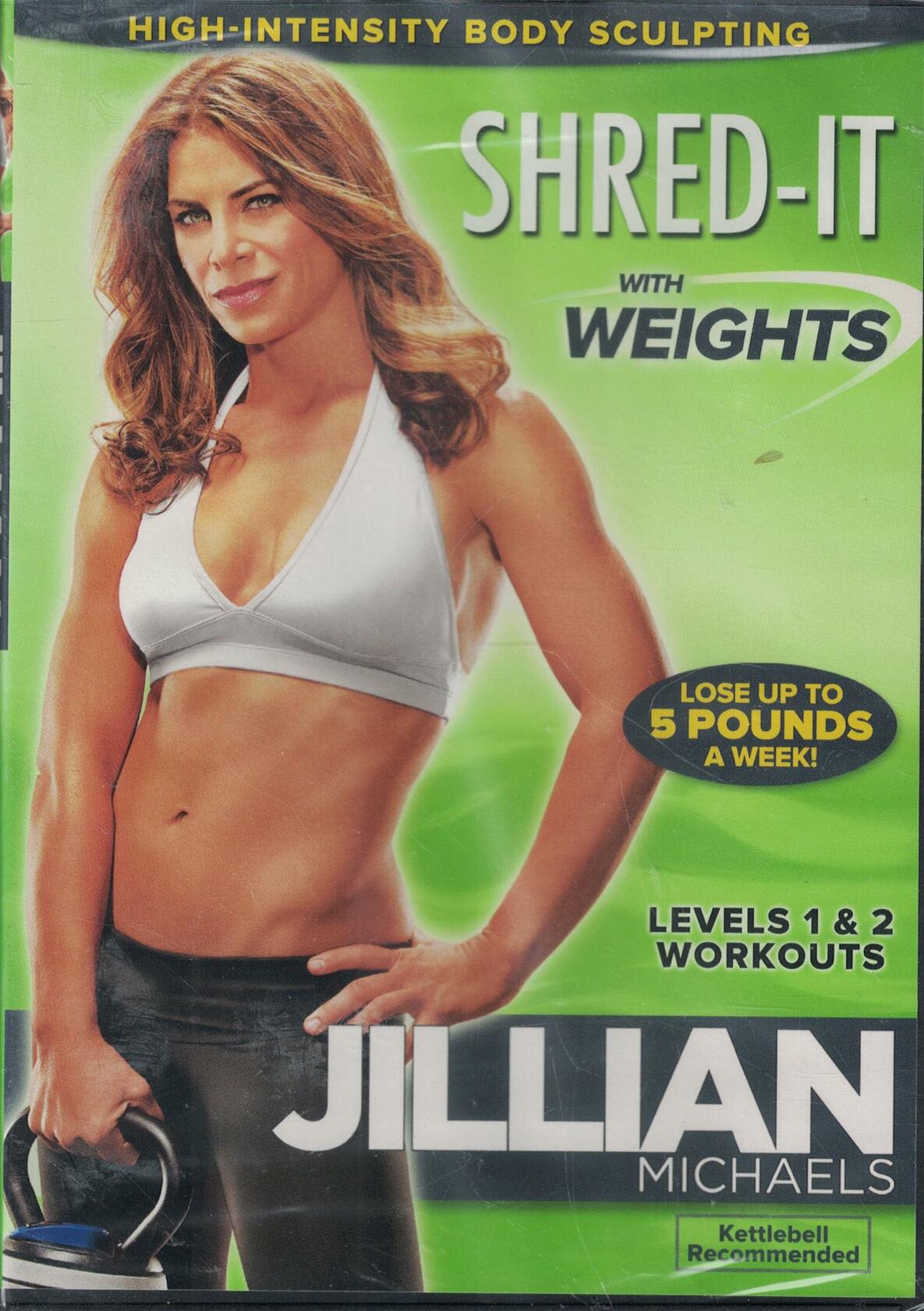 Jillian Michaels: Shred It with Weights [DVD] - Like New