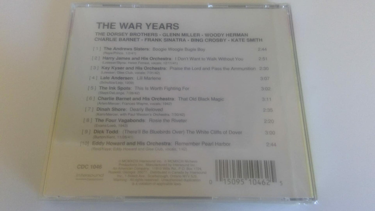 The War Years Four CD Set [40 Songs by Original Artists] [Audio CD]