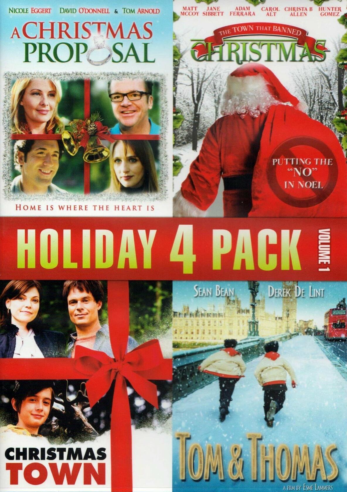 Holiday Quad Feature Volume 1 (A Christmas Proposal / The Town That Banned Christmas / Christmas Town / Tom & Thomas) [DVD]