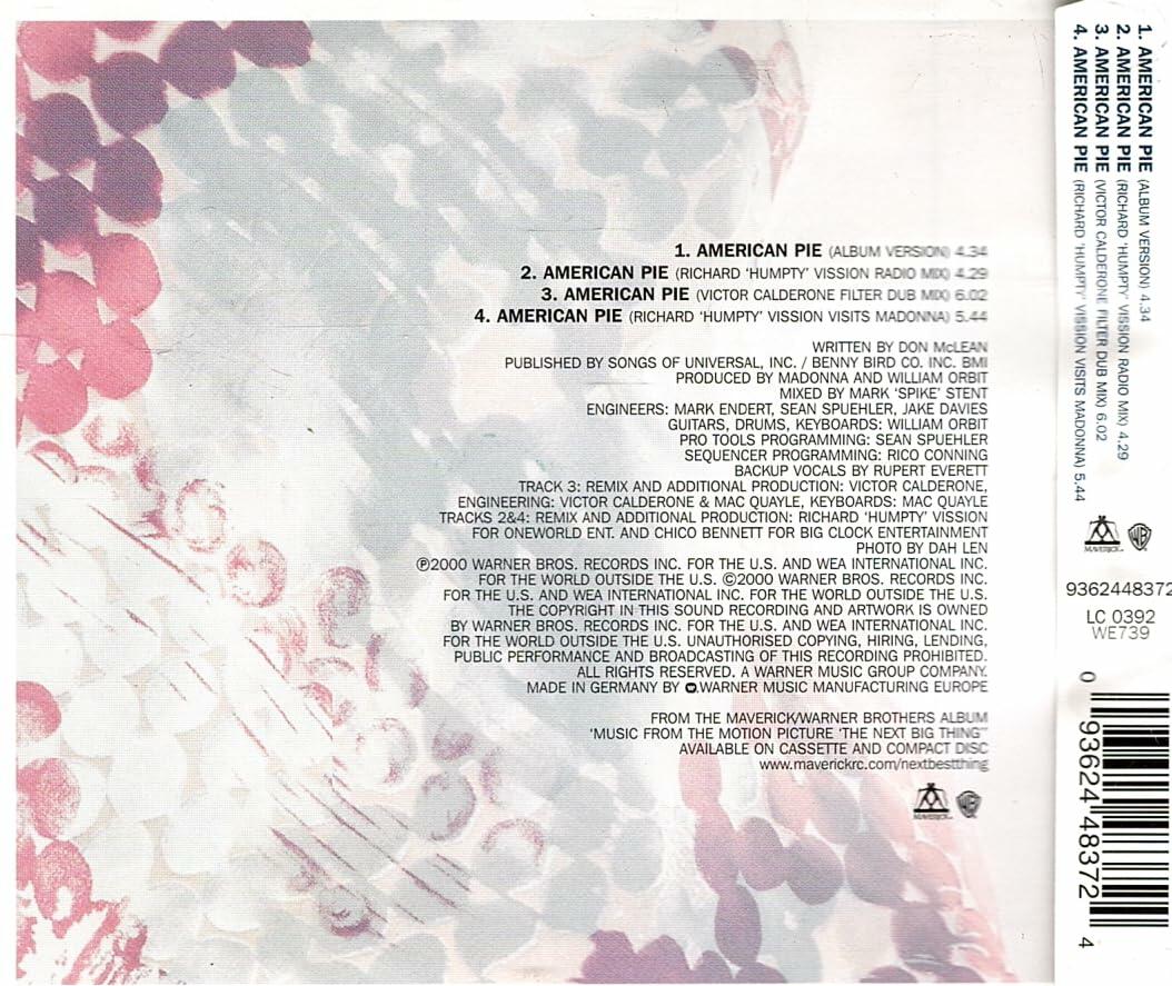 American Pie [Audio CD] Madonna