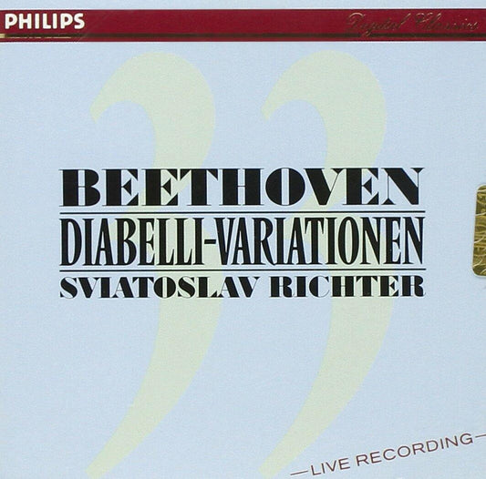 Beethoven: Diabelli Variations [Audio CD] Richter, Sviatoslav - Very Good