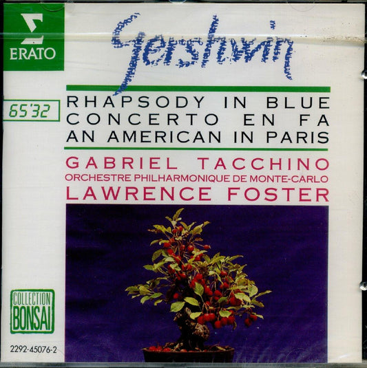 American in Paris / Rhapsody in Blue [Audio CD] Gershwin; Tacchino; Foster and Monte Carlo Phil