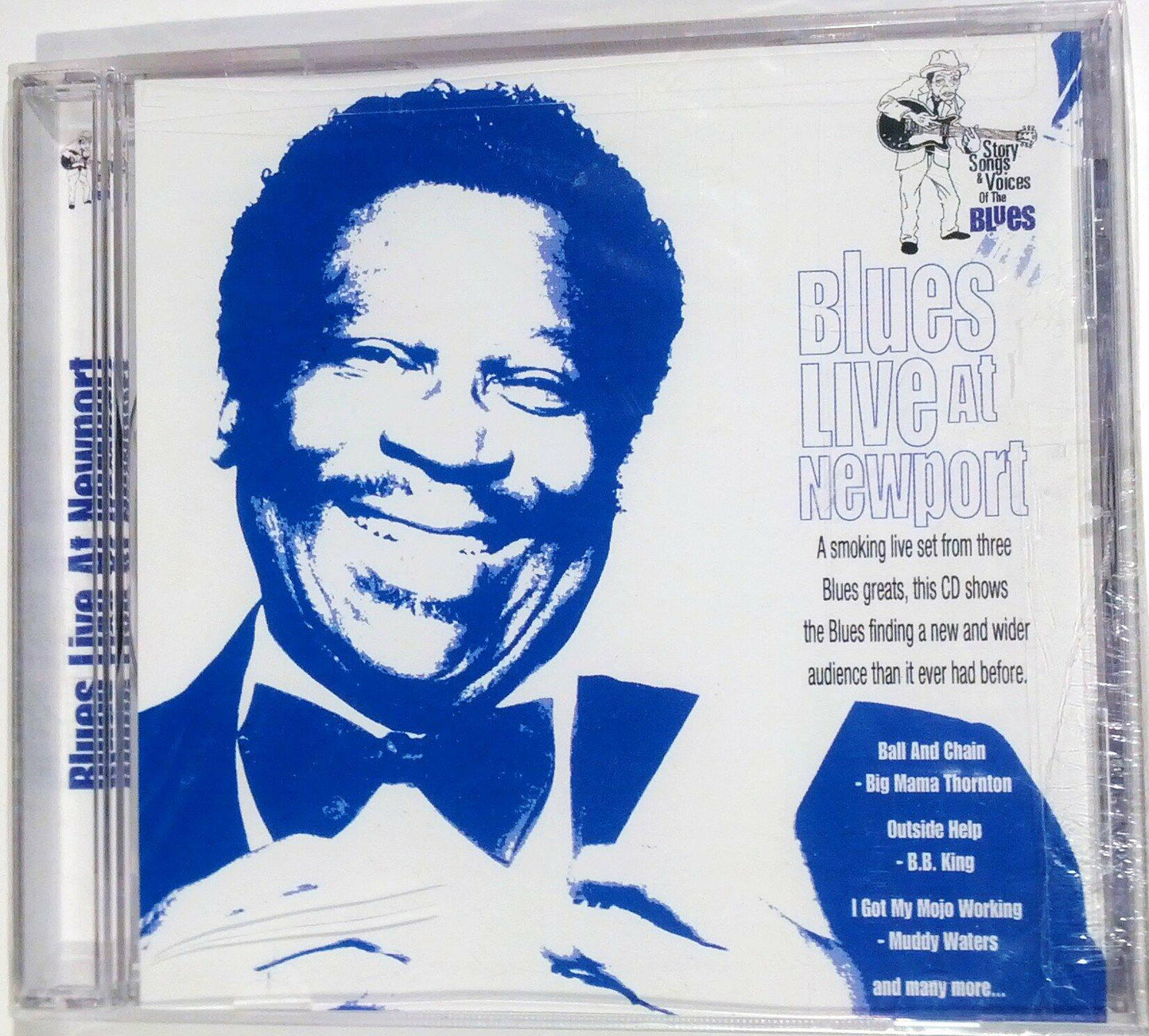 Blues Live at Newport: Story Songs & Voices [Audio CD] Various Artists - Very Good