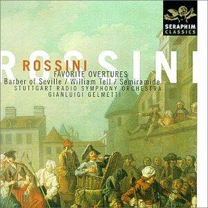 Overtures [Audio CD] Gelmetti/Stuttgart Rad Sym Orc; Rossini / Gelmetti and Rossini, G - Very Good