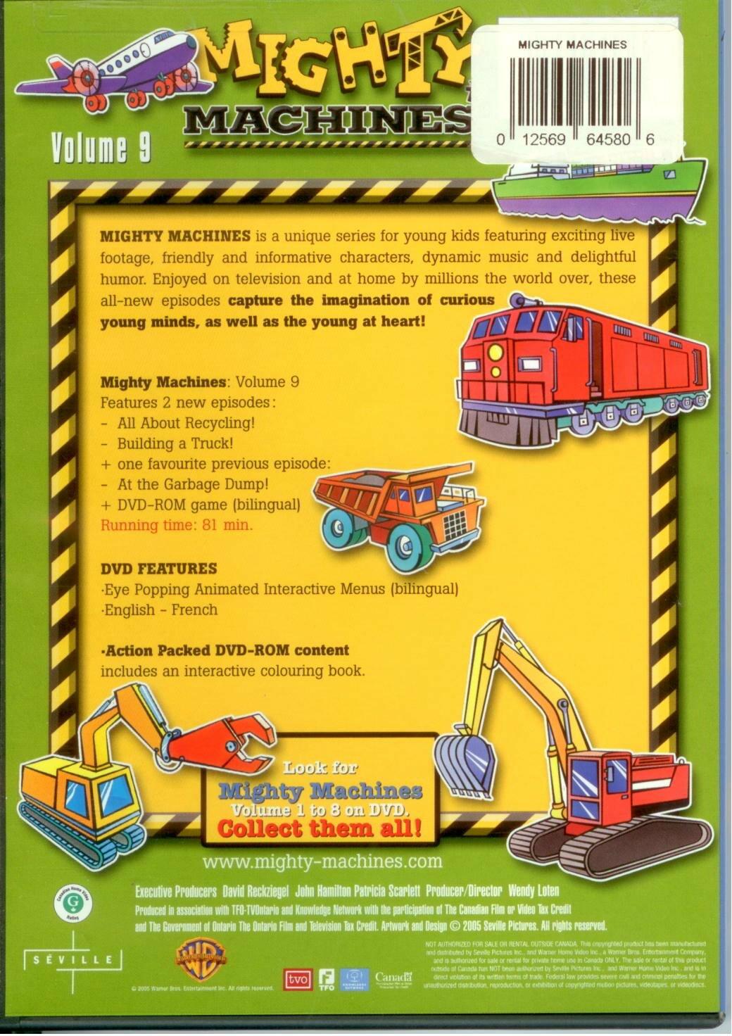Mighty Machines: Vol. 9 (Bilingual) [DVD]