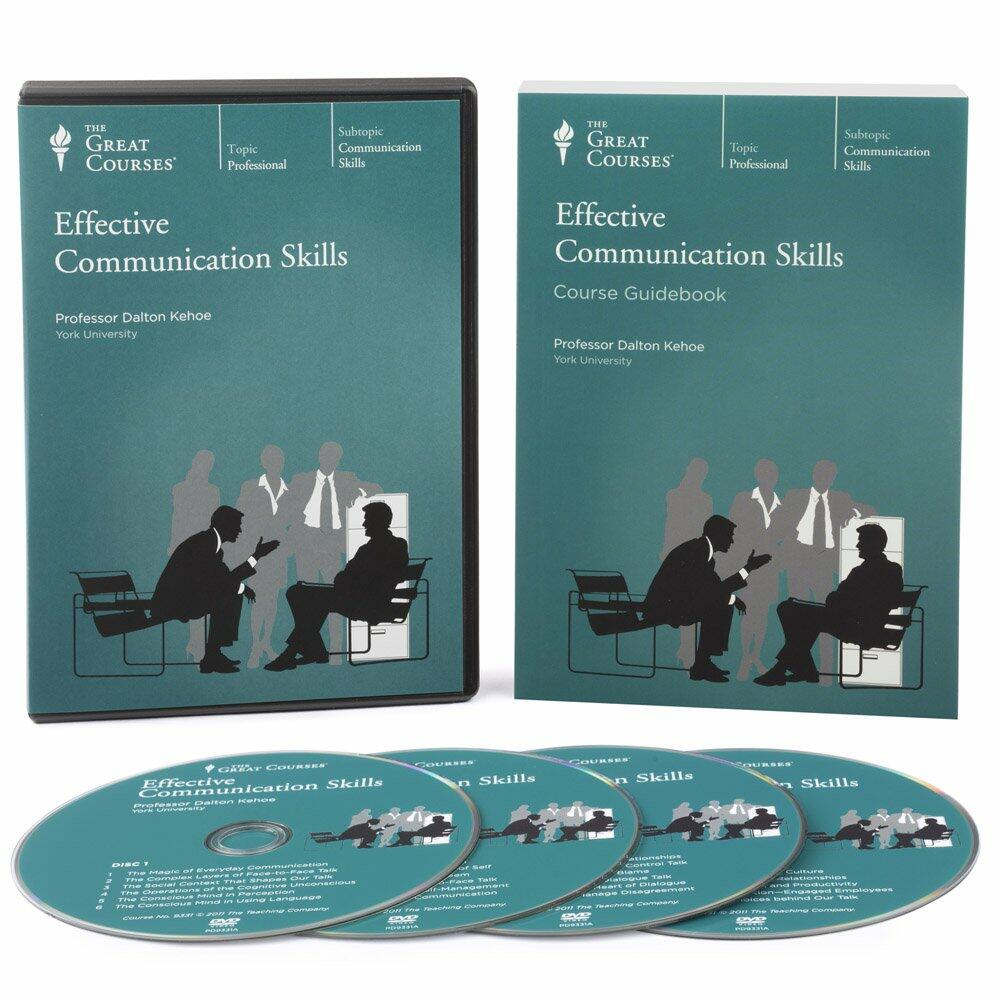 The Great Courses: Effective Communication Skills - Very Good