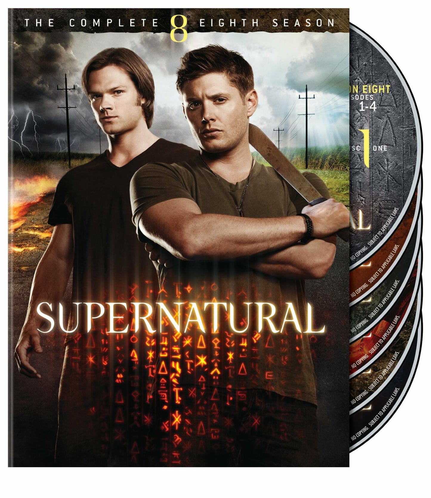 Supernatural: The Complete Eighth Season [DVD] - Very Good