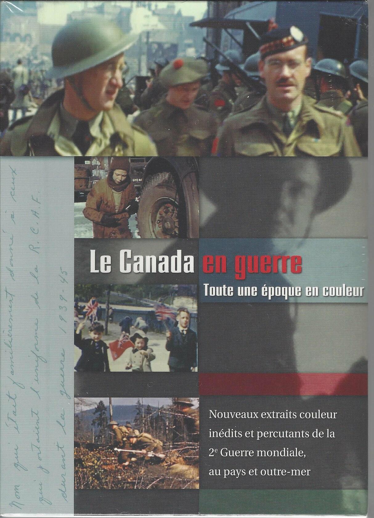 Le Canada en guerre (Toute une epoque en couleur) [DVD]