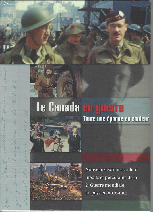 Le Canada en guerre (Toute une epoque en couleur) [DVD]