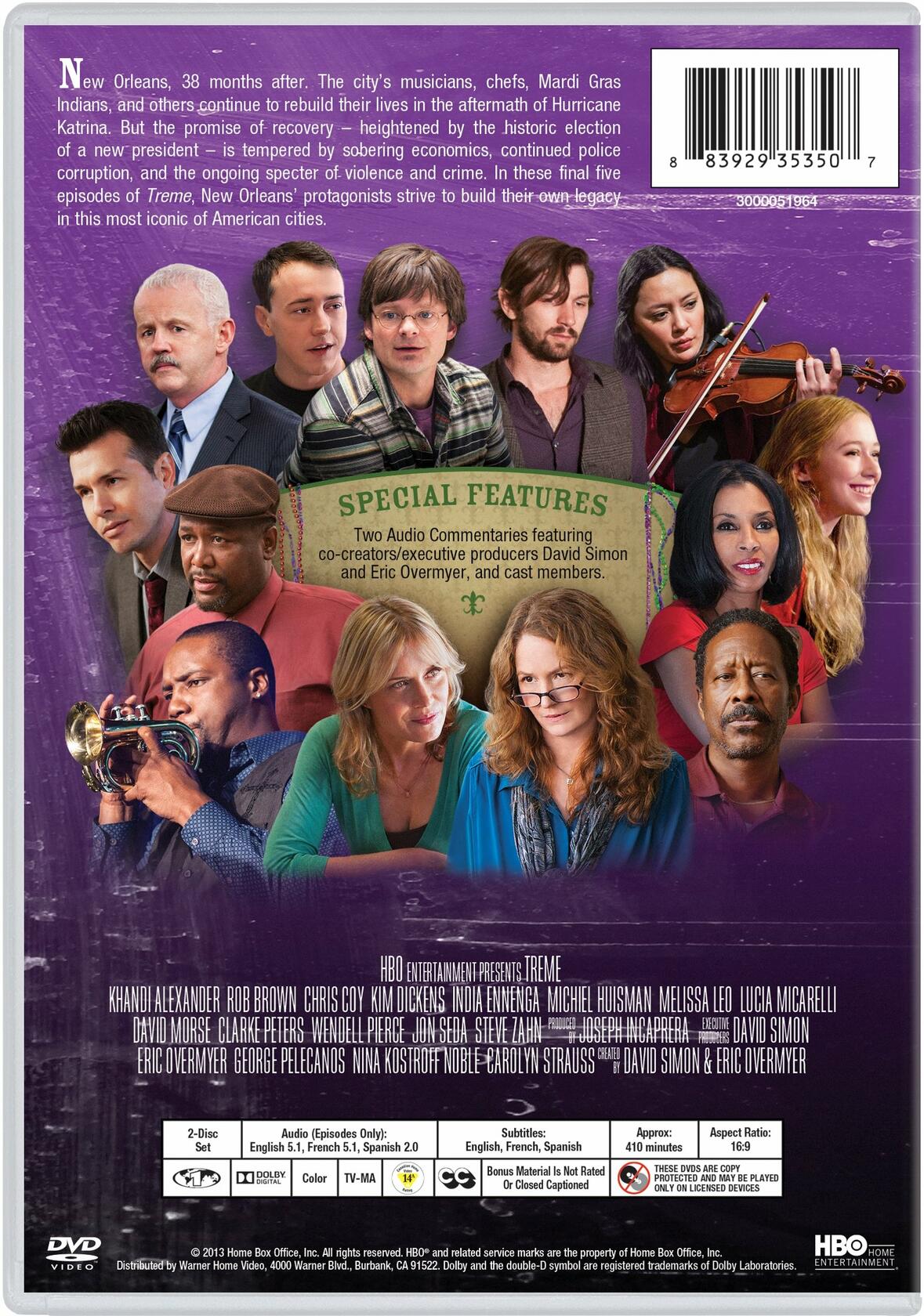 Treme: The Complete Fourth Season [DVD] - Very Good