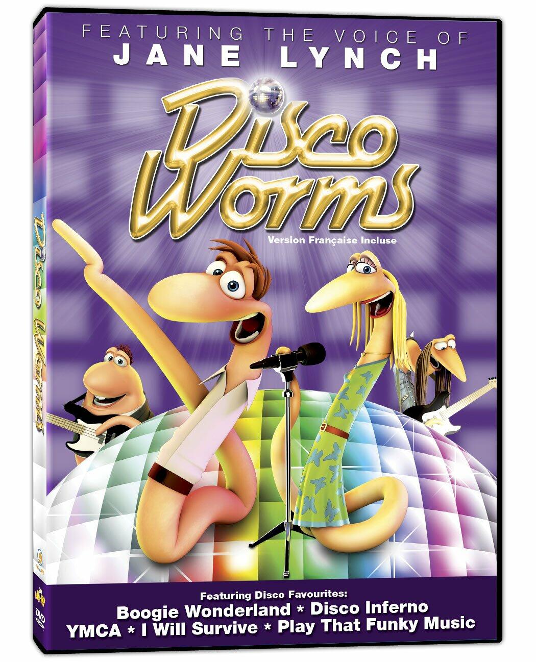 Disco Worms - Bilingual [DVD] - Good