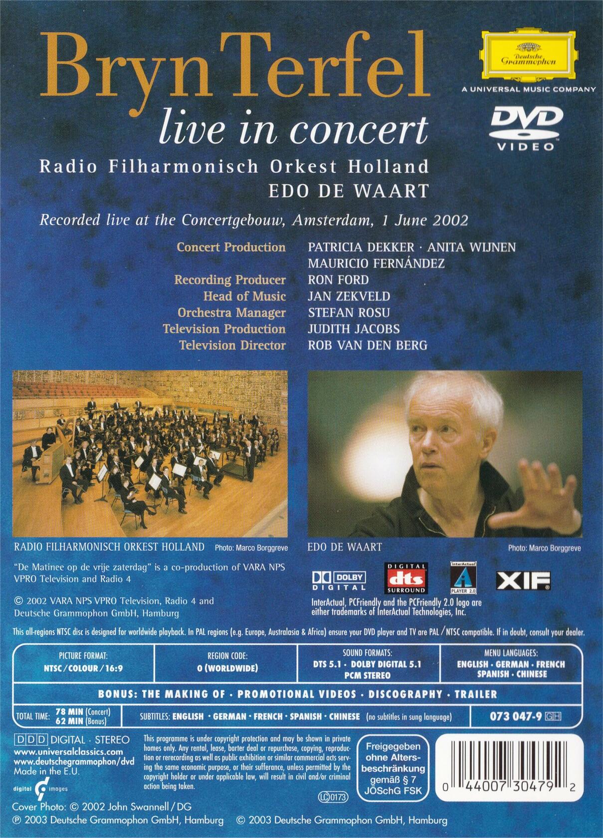 Live in Concert (Sub Dol Dts) (Sous-titres français) [Import]