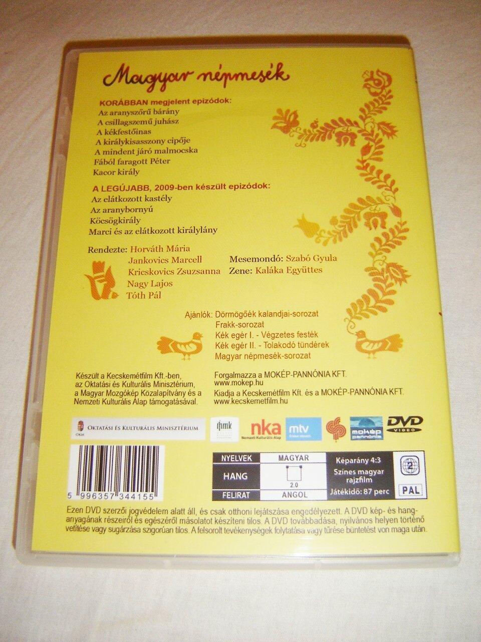 Magyar nepmesek valogatas - Az elatkozott kastely [DVD] - Very Good