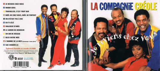 JE REVIENS CHEZ VOUS - LA COMPAGNIE CREOLE [Audio CD] La Compagnie Creole - Very Good