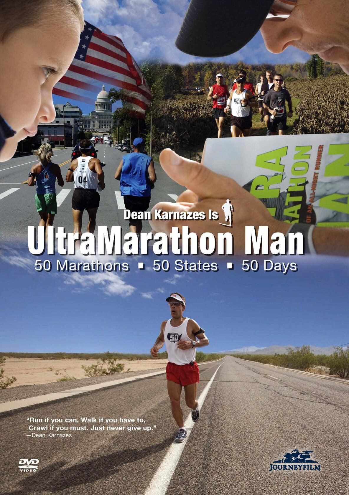Ultramarathon Man: 50 Marathons, 50 States, 50 Days [Import] [DVD]