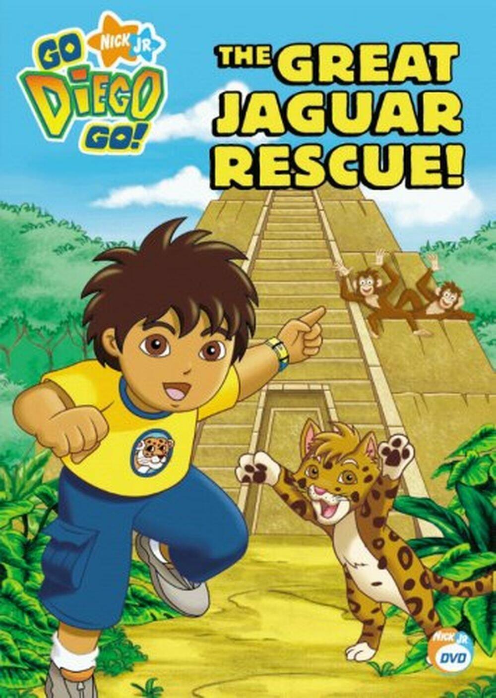 Go Diego Go!: The Great Jaguar Rescue! [DVD] - Very Good