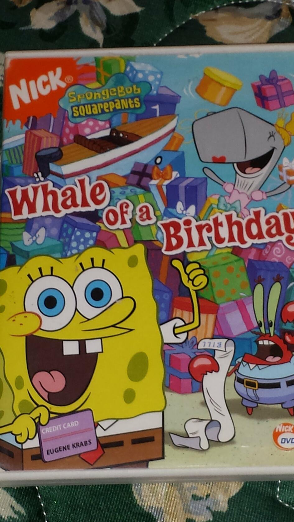 SpongeBob SquarePants: Whale of a Birthday [DVD] - Very Good
