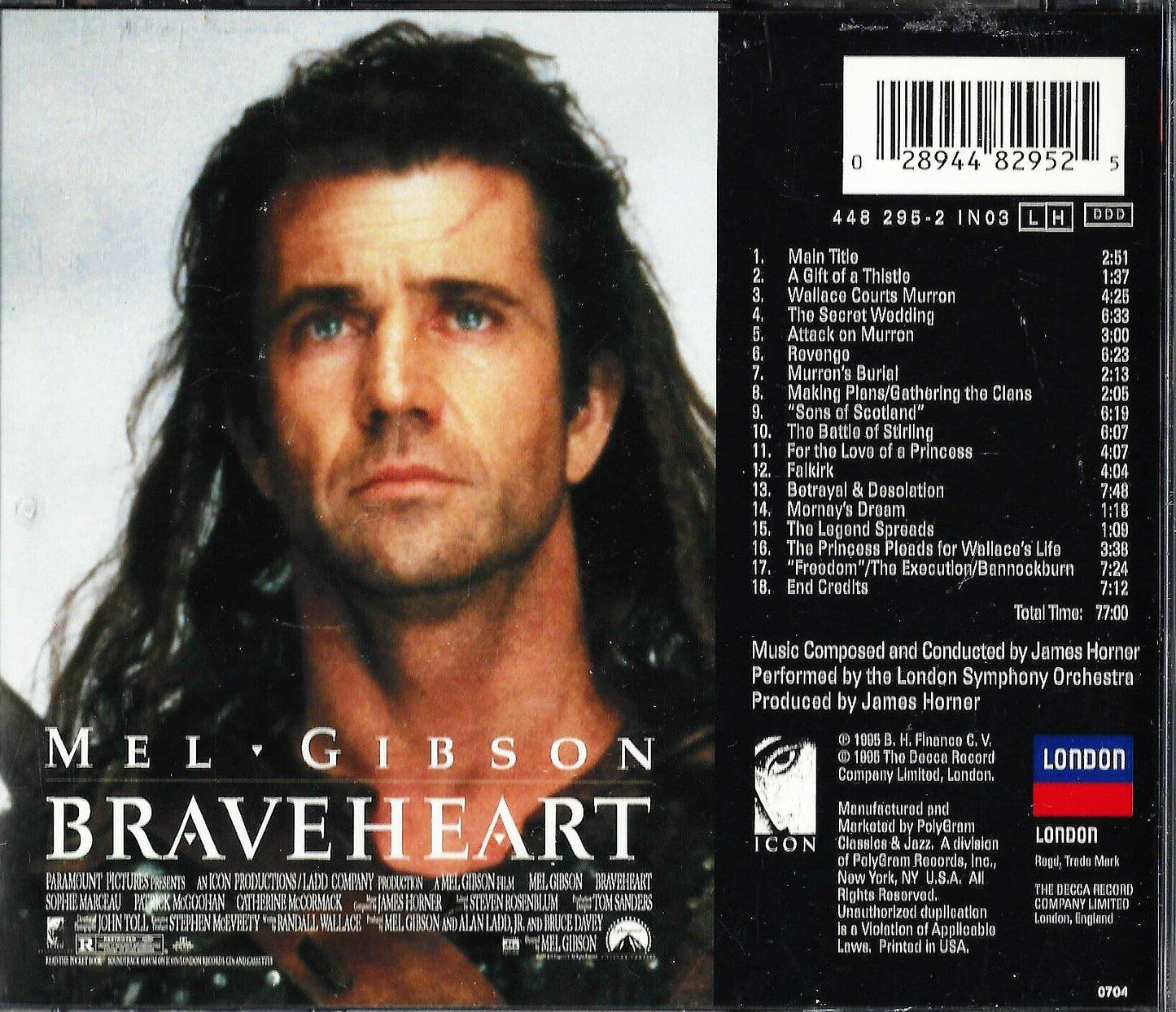 Braveheart (Mel Gibson) [Audio CD] - Very Good
