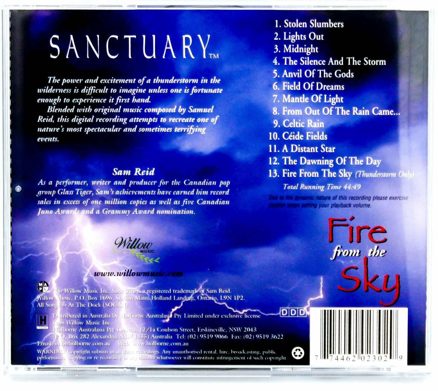 Fire from the sky [Audio CD] - Very Good