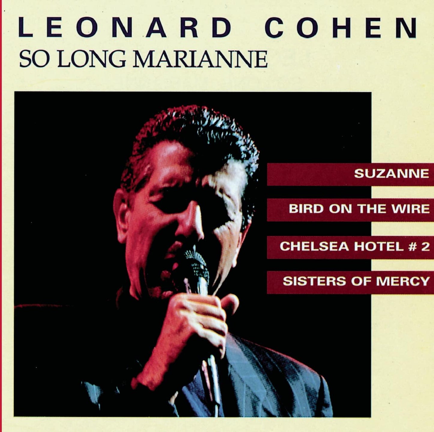 So Long, Marianne [Audio CD] Cohen, Leonard - Very Good
