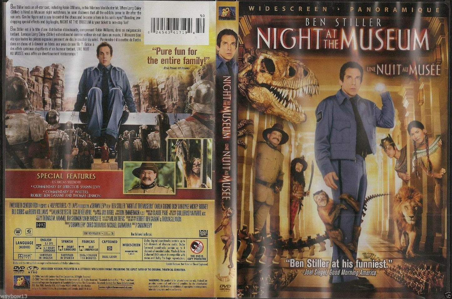 Night at the Museum (Widescreen) [DVD]