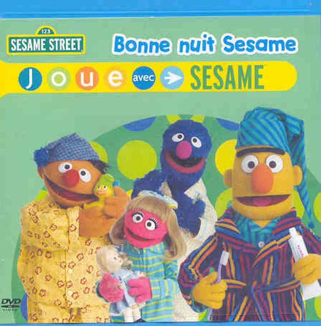 Joue avec Sesame: Bonne nuit Sesame (Bilingual) [DVD]