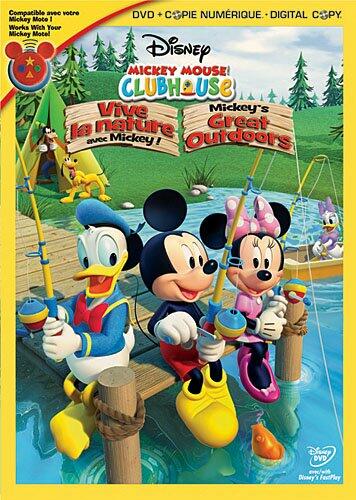 Mickey Mouse Clubhouse : Vive la nature avec Mickey ! / Mickey's Great Outdoors (Bilingual) [DVD + copie numérique]