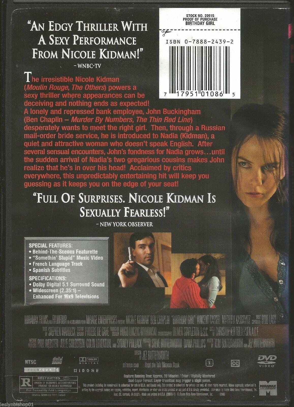 NEW Birthday Girl (DVD) [DVD]