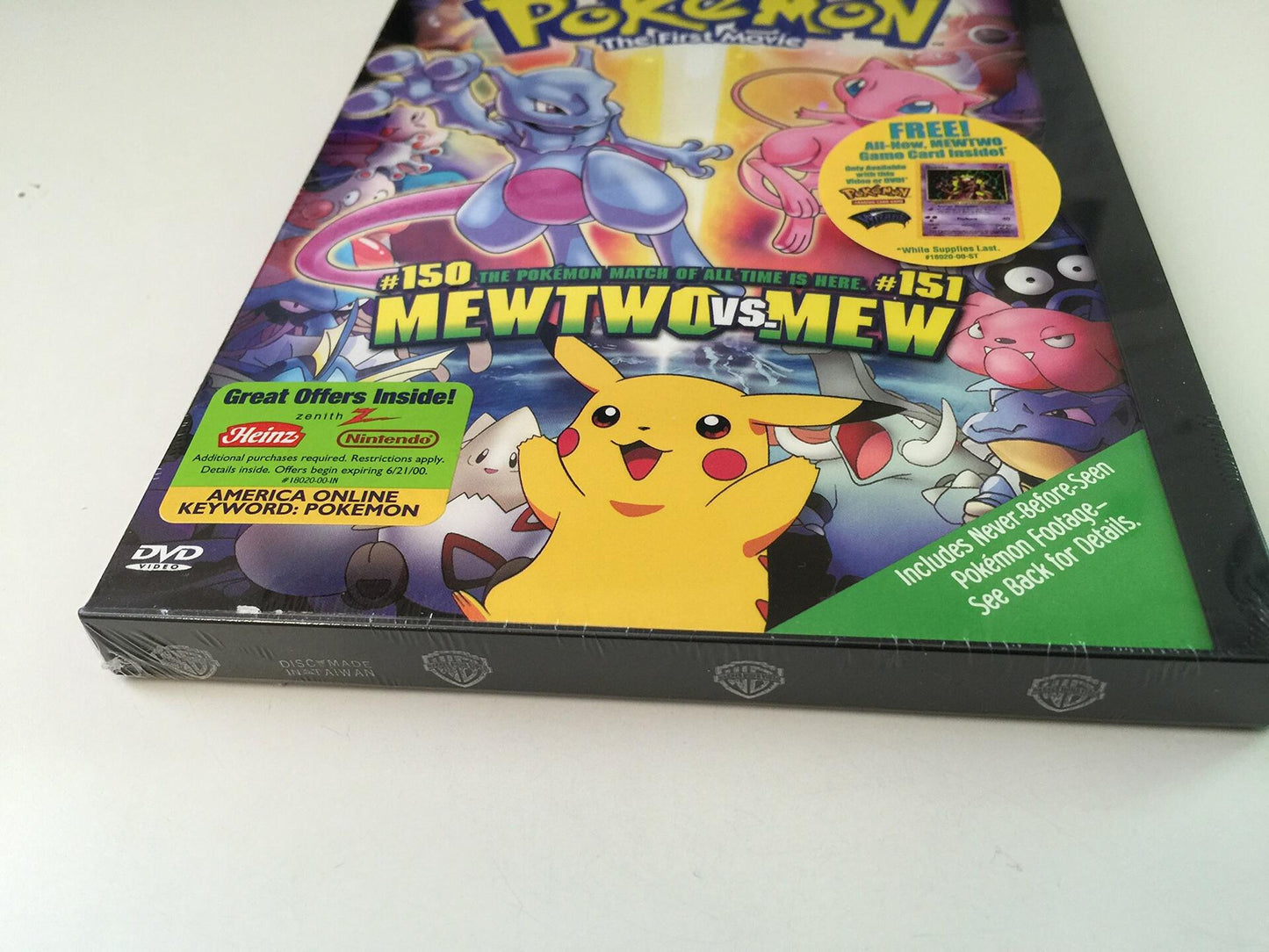 Pokemon: The First Movie (Full Screen) [DVD] - Very Good