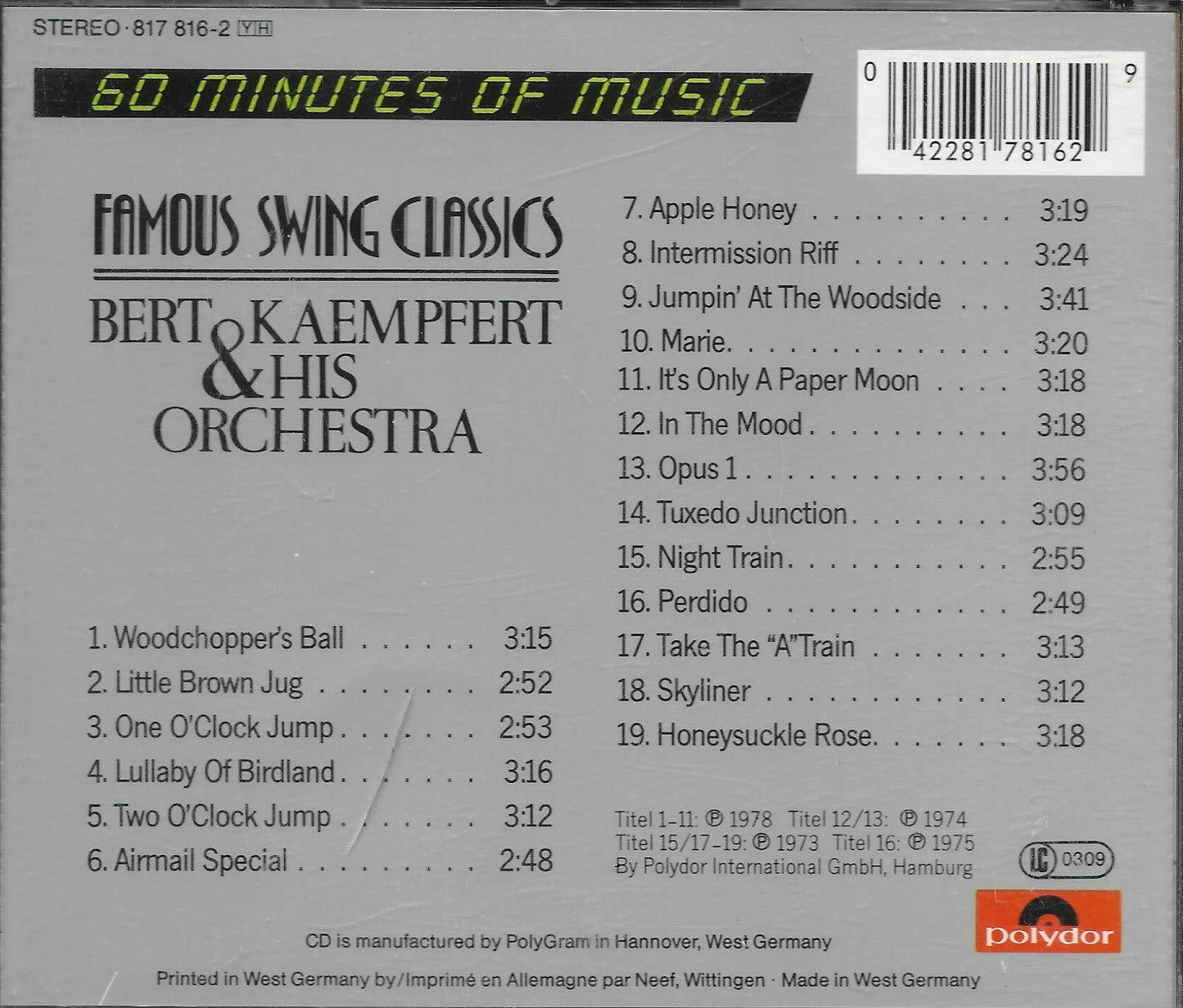 CD Famous Swing Classics [Audio CD] J.K.Rowling - Very Good
