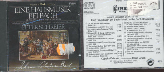 Music in the Bach Household [Audio CD] - Very Good