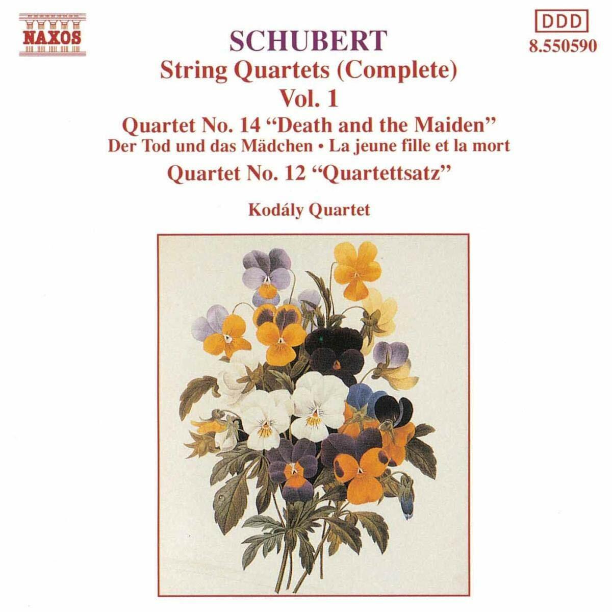 Streichquartette Vol.1 [Audio CD] Kodaly Quartet and Schubert - Very Good