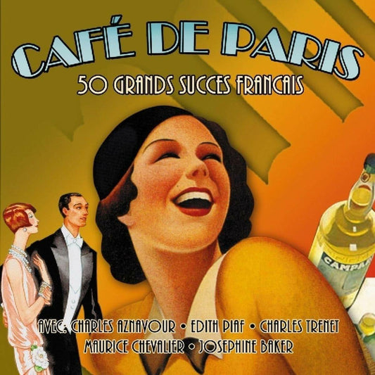 Cafe De Paris: 50 Grands [Audio CD] Various Artists - Very Good