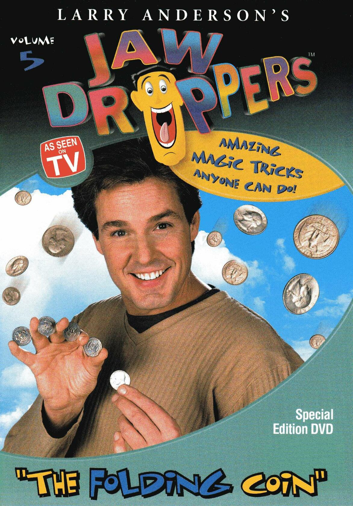 Larry Anderson's Jaw Droppers Volume 5 "The Folding Coin" [DVD] - Very Good