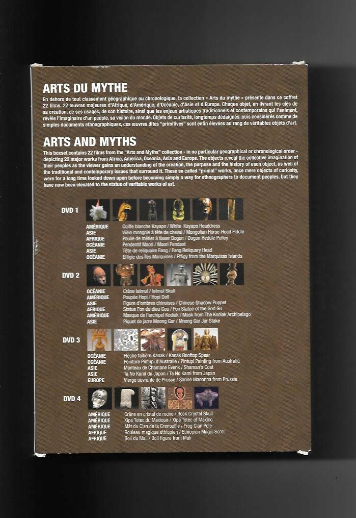 Arts du mythe - Coffret - Arts d'Afrique, des Amériques, d'Océanie et d'Asie - Very Good