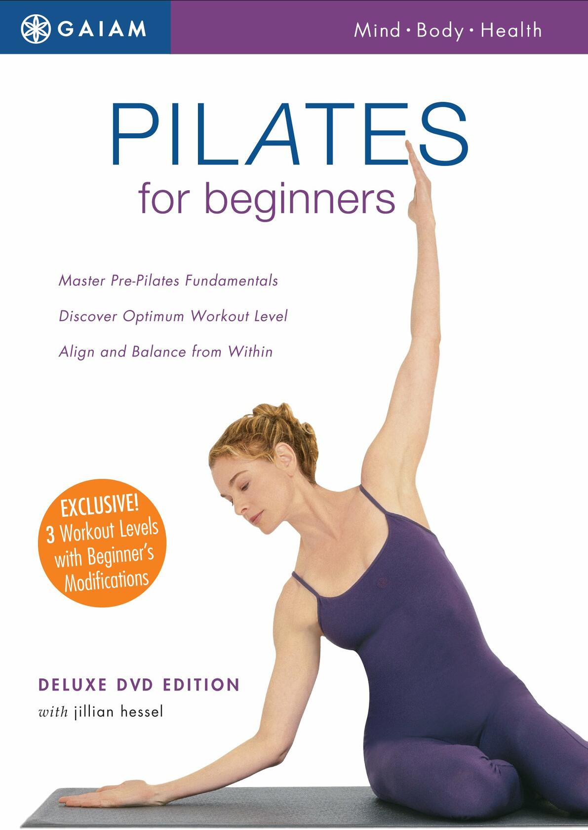 Gaiam ~ Pilates for beginners ~ Deluxe DVD edition [DVD] - Very Good