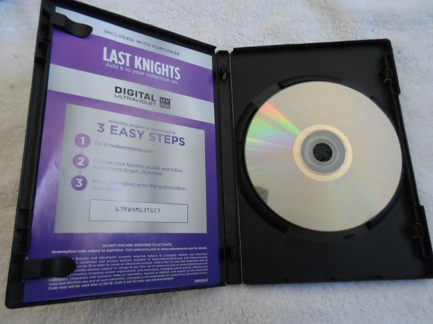 The Last Knights [DVD] - Very Good