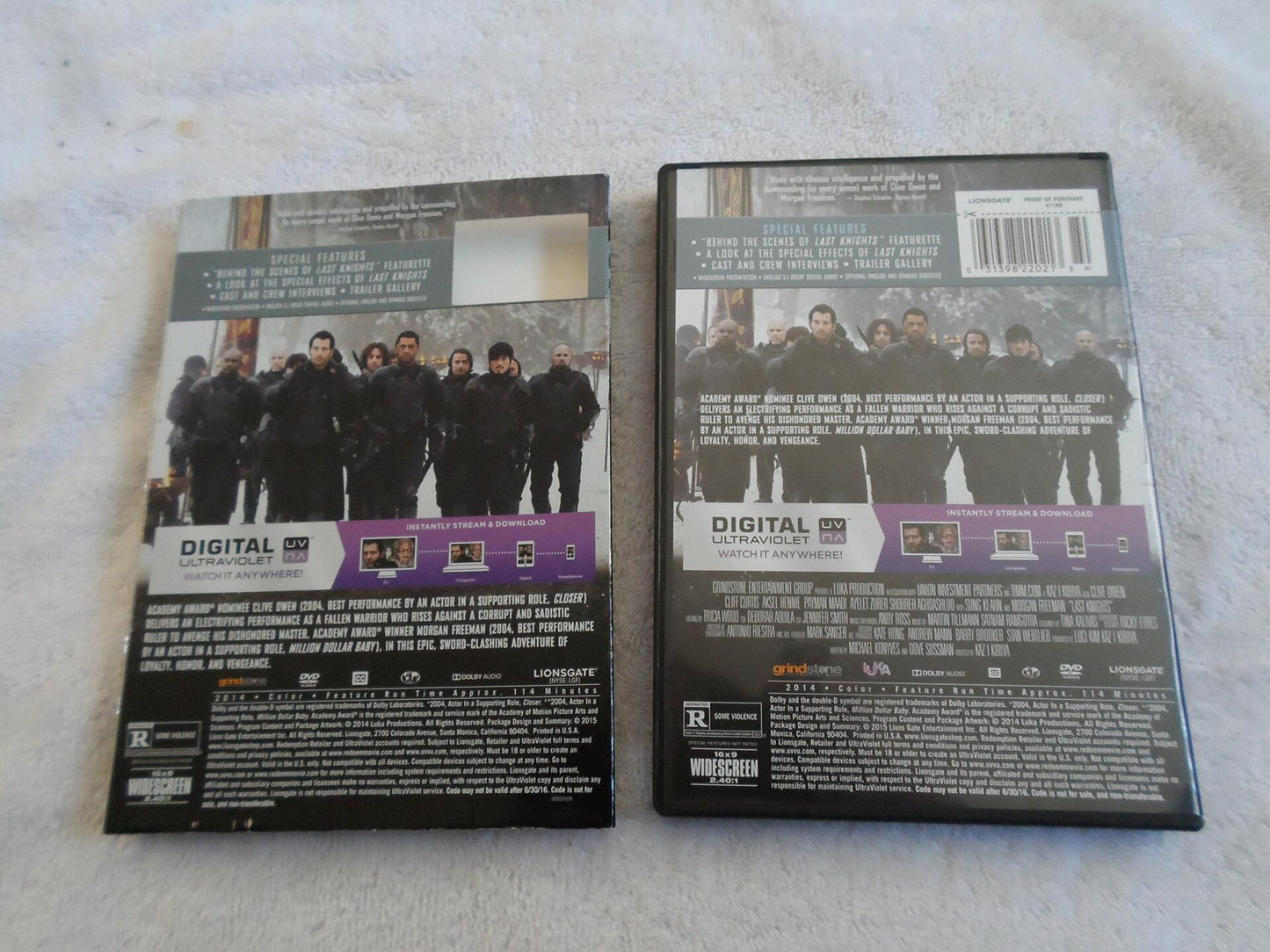 The Last Knights [DVD] - Very Good